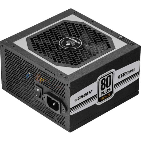 منبع تغذیه کامپیوتر برند گرین مدل Green GP530A-ESD