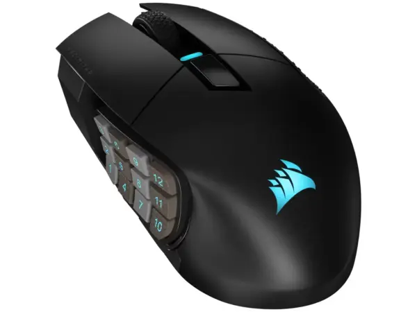 ماوس گیمینگ بی سیم برند کورسیر مدل Corsair SCIMITAR ELITE WIRELESS MMO