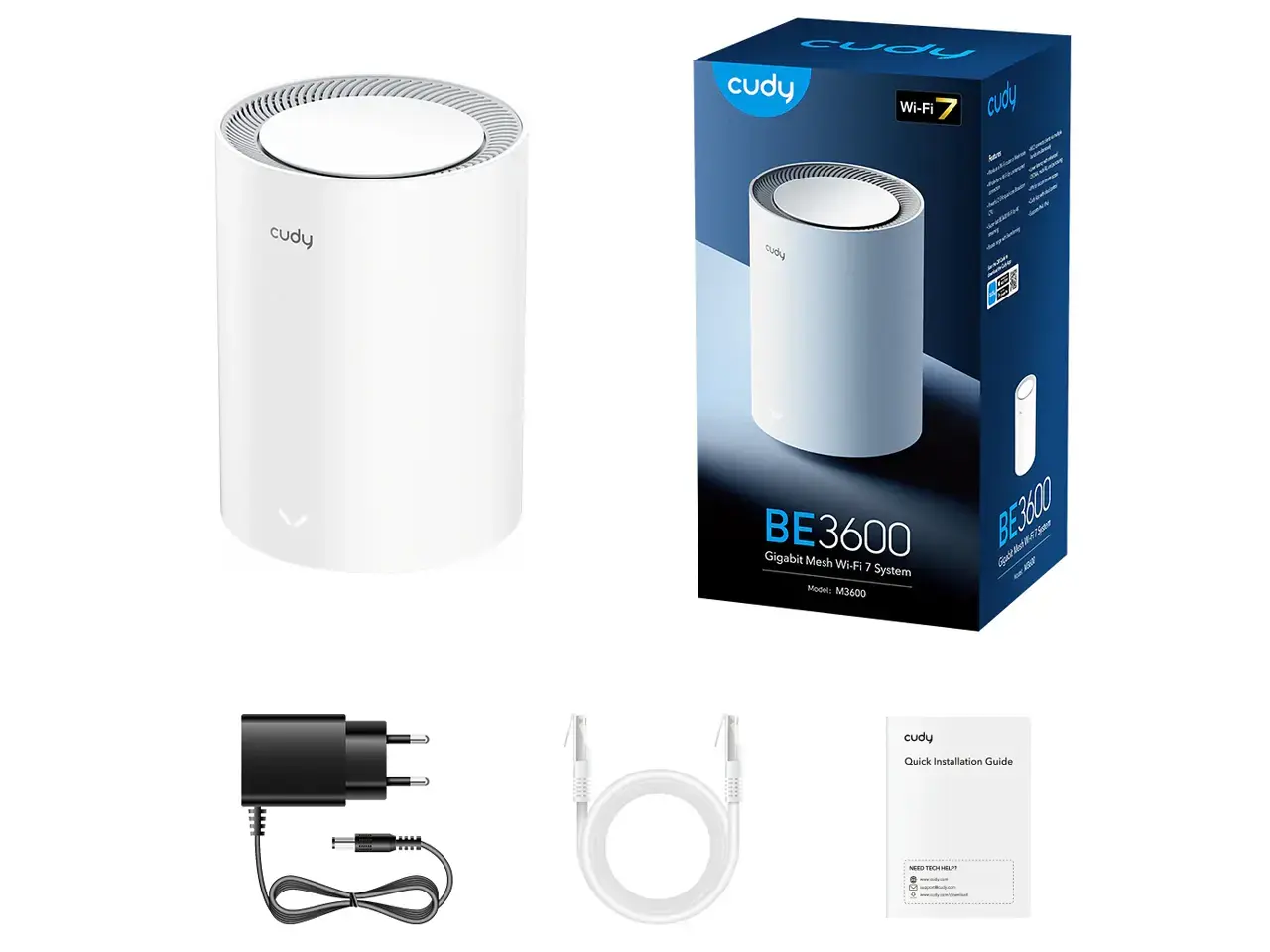 اکسس پوینت و تقویت کننده رومیزی برند کودی مدل CUDY BE3600 M3600 1.0 - Image 4