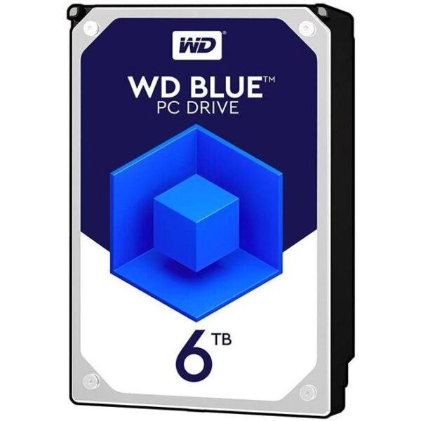 هارد اینترنال برند وسترن دیجیتال مدل Western Digital Blue WD60EZRZ ظرفیت 6 ترابایت