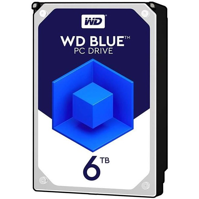 هارد اینترنال برند وسترن دیجیتال مدل Western Digital Blue WD60EZRZ ظرفیت 6 ترابایت
