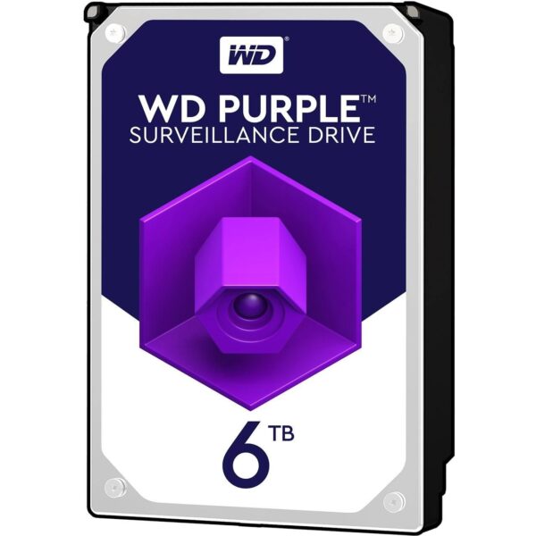 هارد اینترنال برند وسترن دیجیتال مدل Western Digital Purple WD60PURZ ظرفیت 6 ترابایت