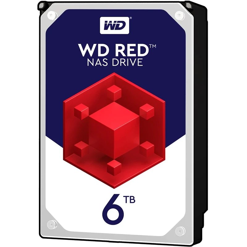 هارد اینترنال برند وسترن دیجیتال مدل Western Digital Red NAS WD60EFRX ظرفیت 6 ترابایت