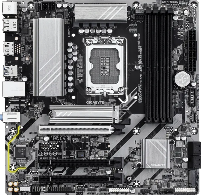 مادربرد گیگابایت مدل B860M DS3H DDR5 - Image 2