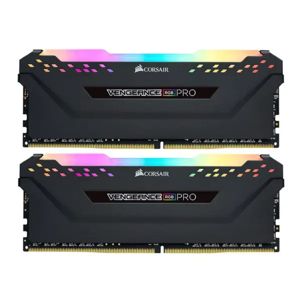 رم کامپیوتر DDR4 کورسیر 3200 مگاهرتز مدل Corsair Vengeance RGB Pro SL ظرفیت 16 گیگابایت