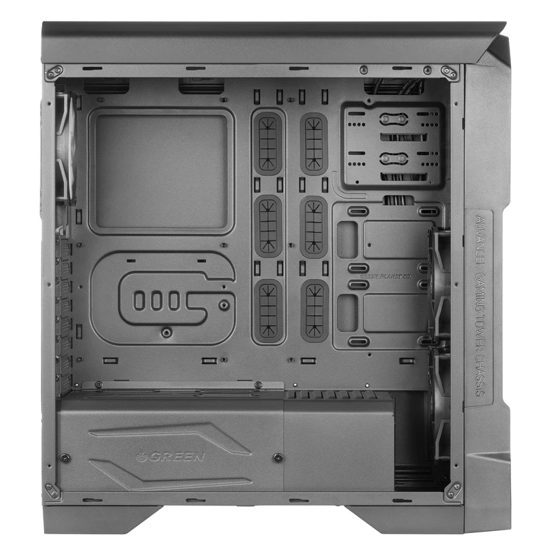 کیس گیمینگ گرین مدل Green Striker FRGB - Image 5