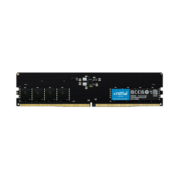 رم کامپیوتر DDR5 کروشیال 5600 مگاهرتز مدل Crucial ظرفیت 16 گیگابایت