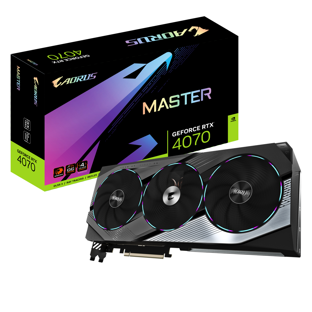 کارت گرافیک آئورس مدل AORUS RTX 4070 12GB
