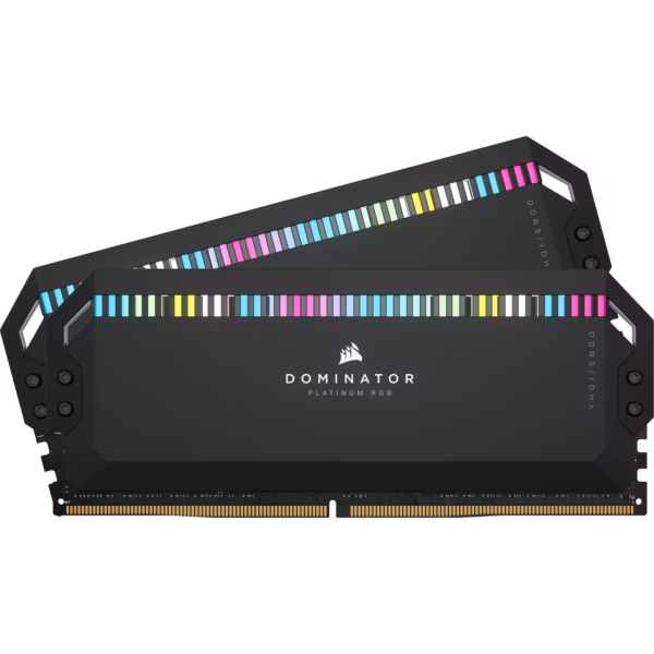 رم کامپیوتر DDR5 کورسیر 6000 مگاهرتز مدل Corsair Dominator Platinum RGB ظرفیت 64 گیگابایت دو کاناله