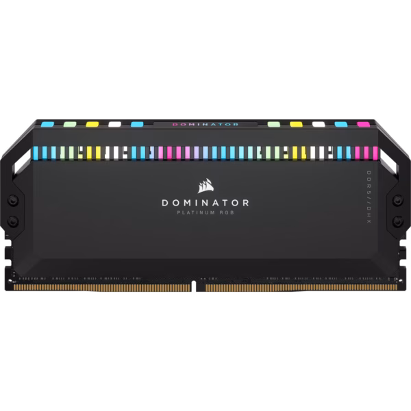 رم کامپیوتر DDR5 کورسیر 6000 مگاهرتز مدل Corsair Dominator Platinum RGB ظرفیت 64 گیگابایت دو کاناله