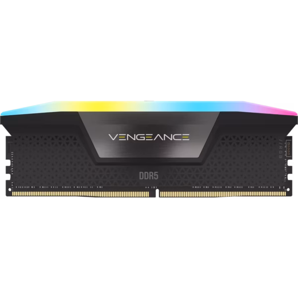 رم کامپیوتر DDR5 کورسیر 5600 مگاهرتز مدل Corsair Vengeance RGB ظرفیت 32 گیگابایت دو کاناله